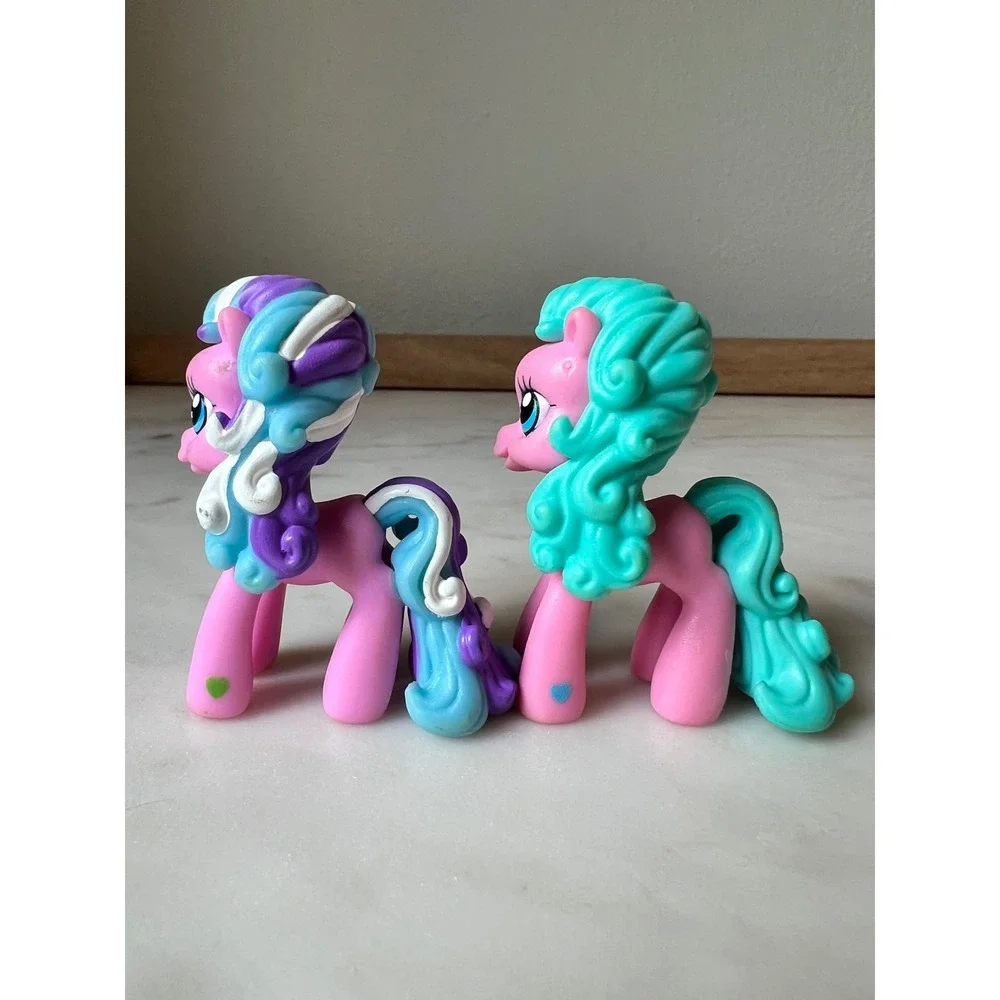 My Little Pony G3 Ponyville Mini Figures Lot of 6 MLP Toys